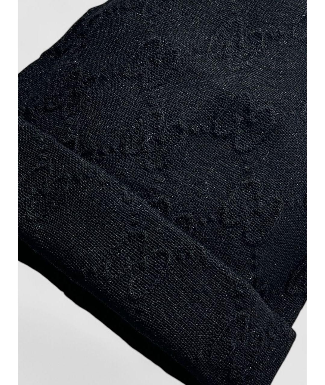 GUCCI Черная шапка, фото 2