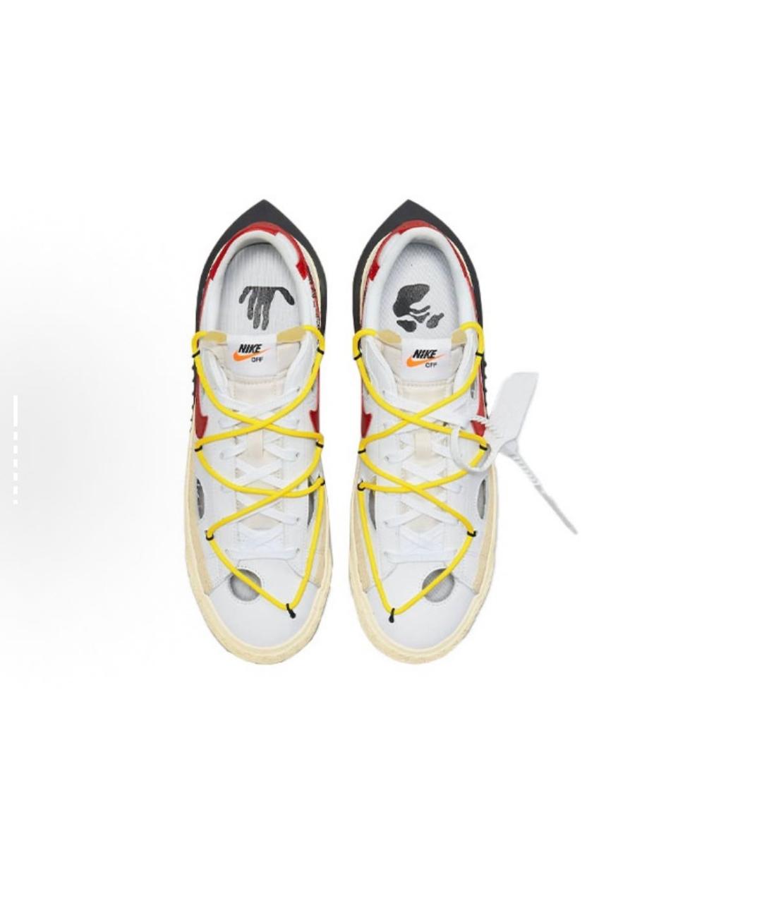 NIKE Белые низкие кроссовки / кеды, фото 3
