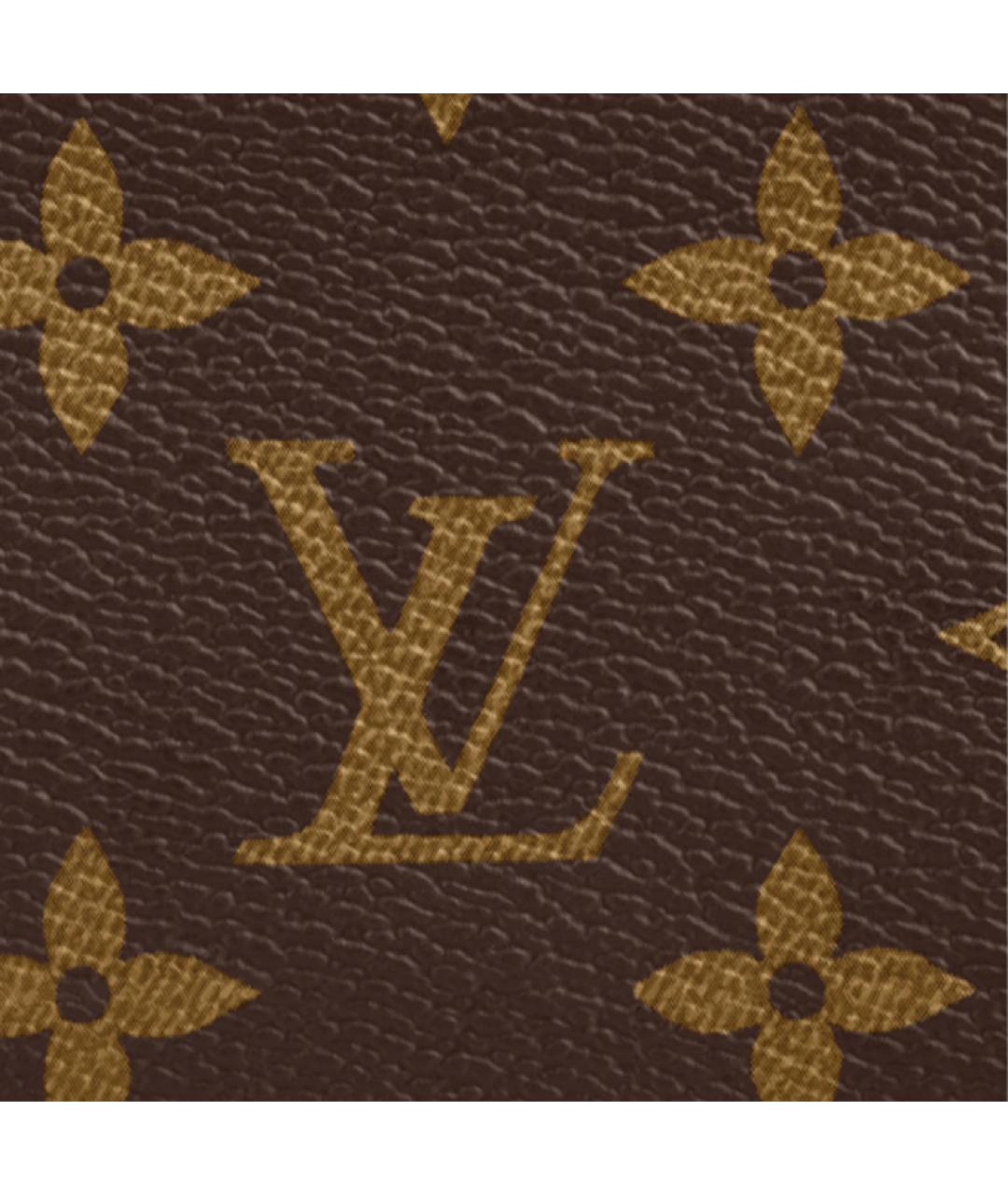 LOUIS VUITTON Коричневый кардхолдер, фото 5