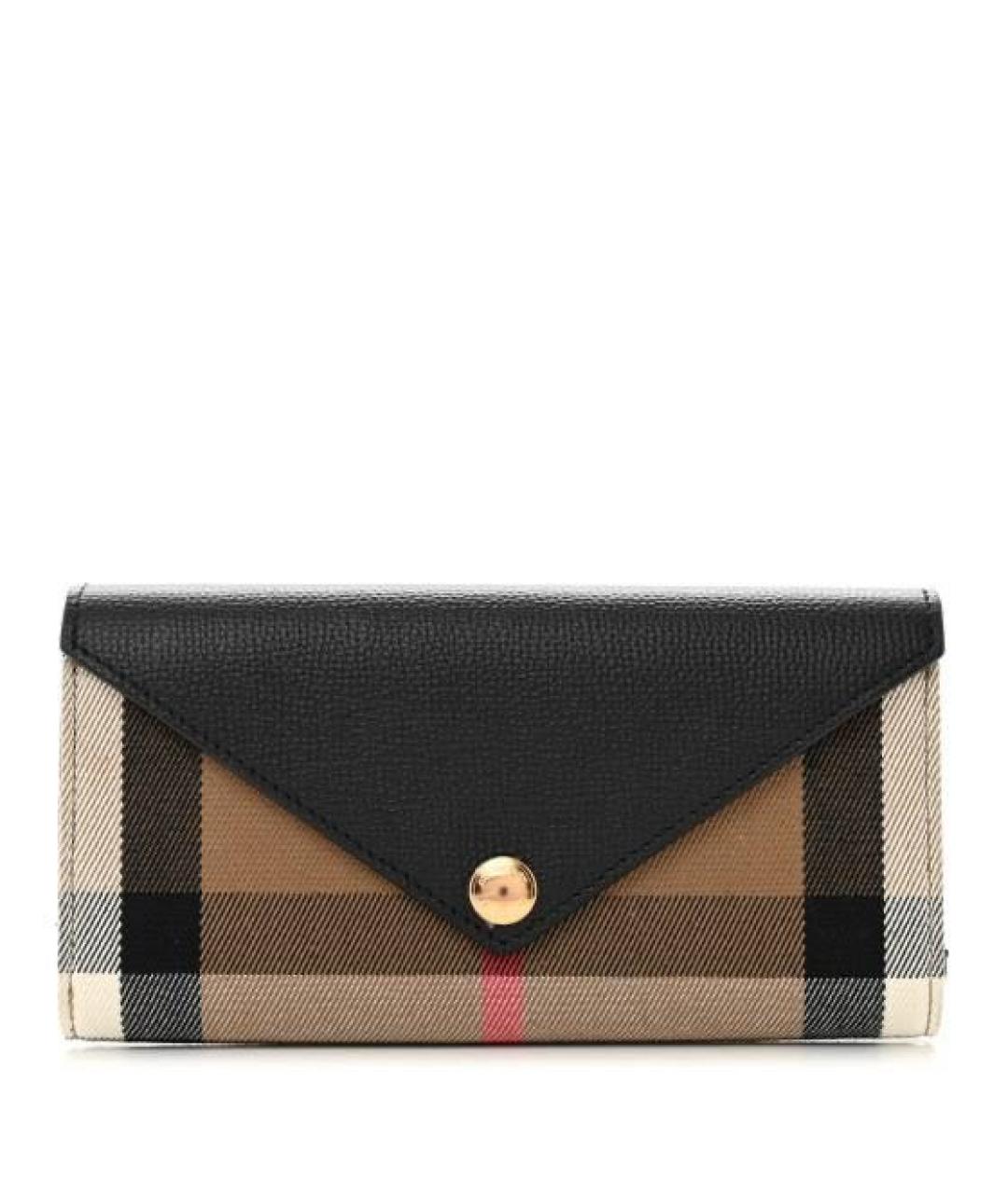 BURBERRY Черная кожаная сумка через плечо, фото 1