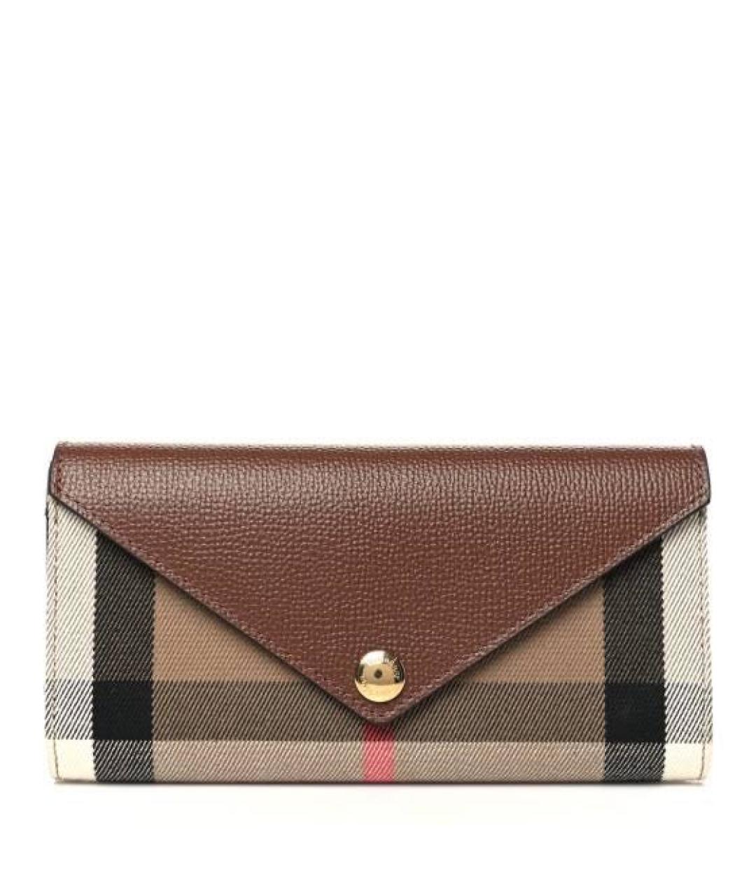 BURBERRY Коричневая кожаная сумка через плечо, фото 1