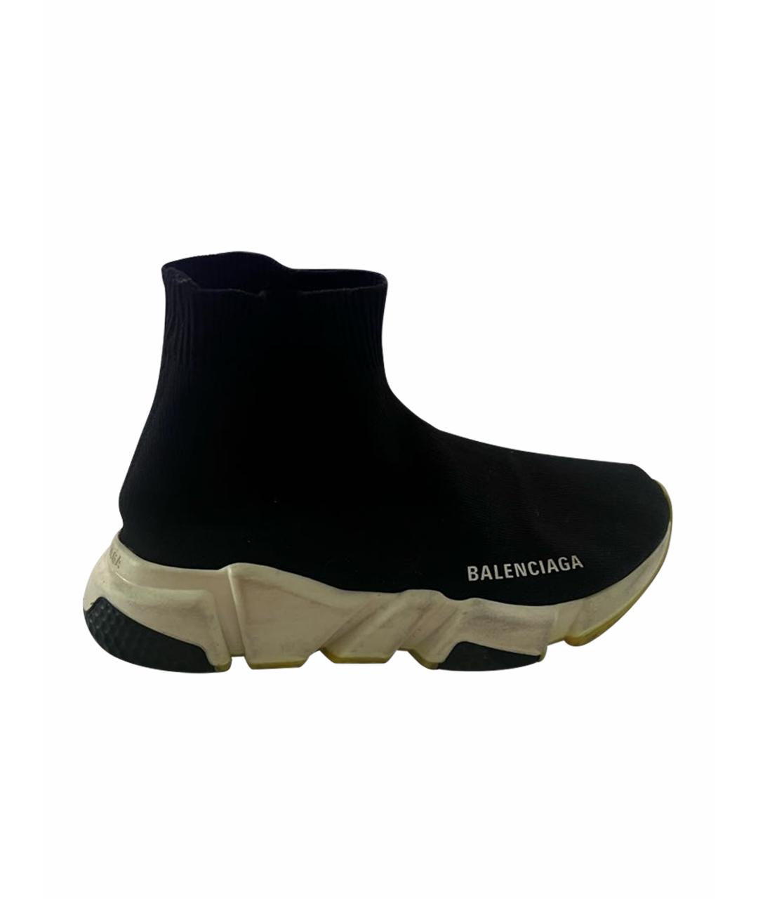 BALENCIAGA Черные кроссовки, фото 1