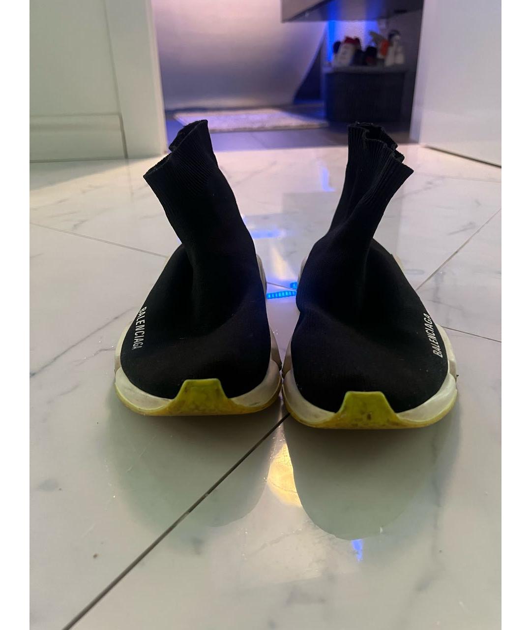 BALENCIAGA Черные кроссовки, фото 2
