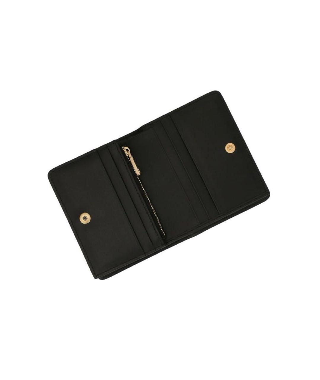 DOLCE&GABBANA Коричневая визитница из лакированной кожи, фото 2