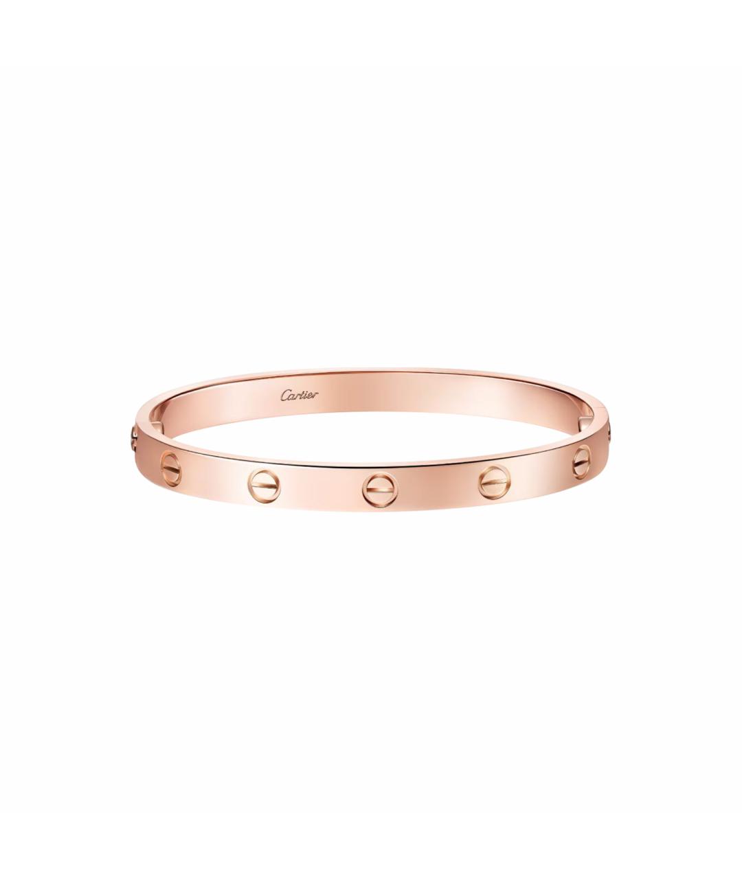 CARTIER Золотой браслет из розового золота, фото 1