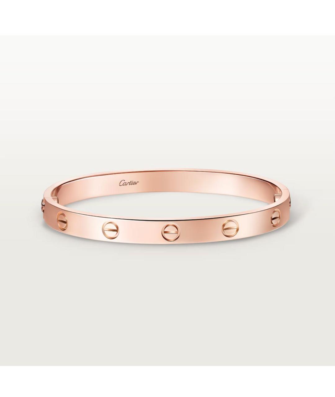 CARTIER Золотой браслет из розового золота, фото 9