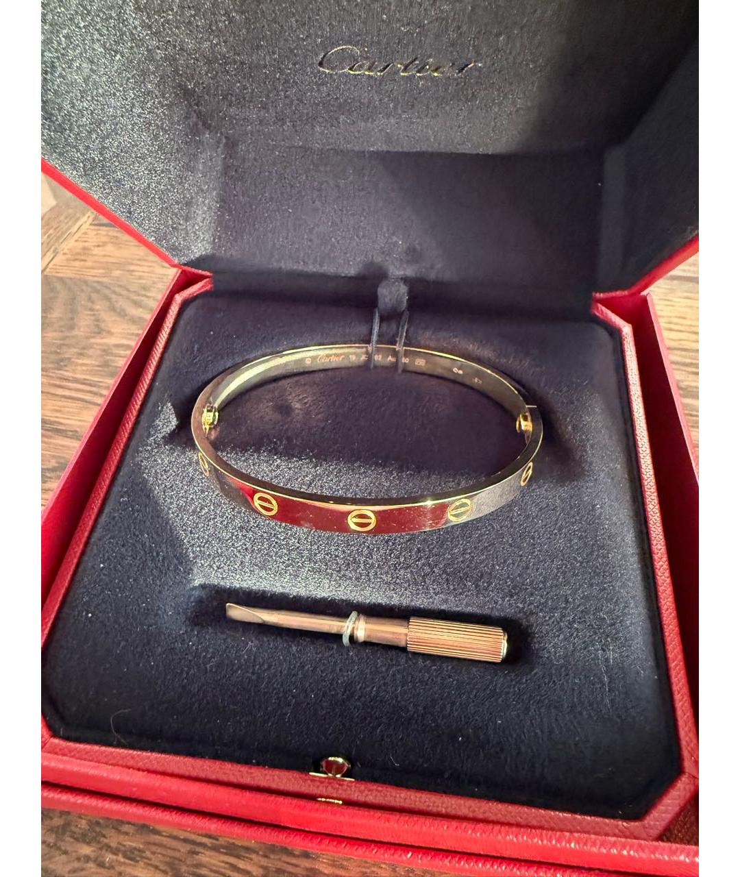 CARTIER Золотой браслет из розового золота, фото 6