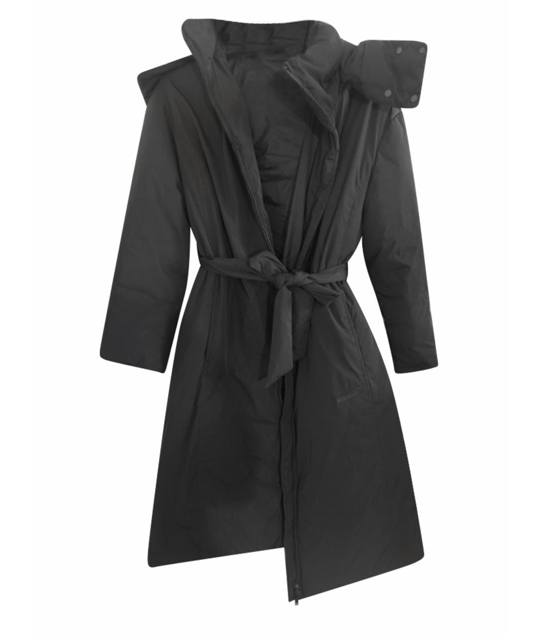 TRUSSARDI Черная полиэстеровая куртка, фото 1