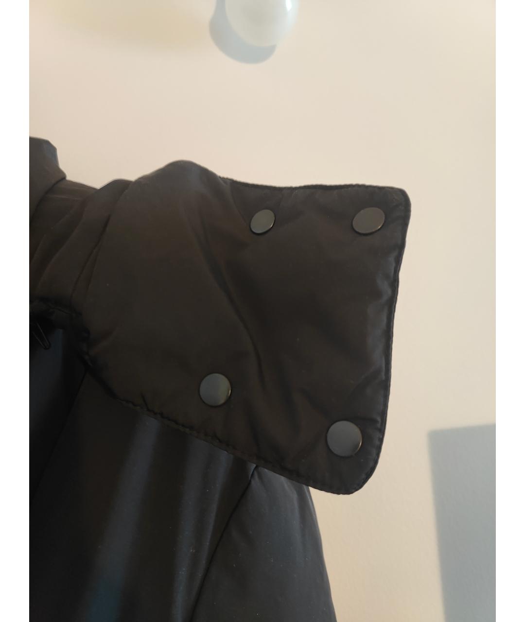 TRUSSARDI Черная полиэстеровая куртка, фото 5