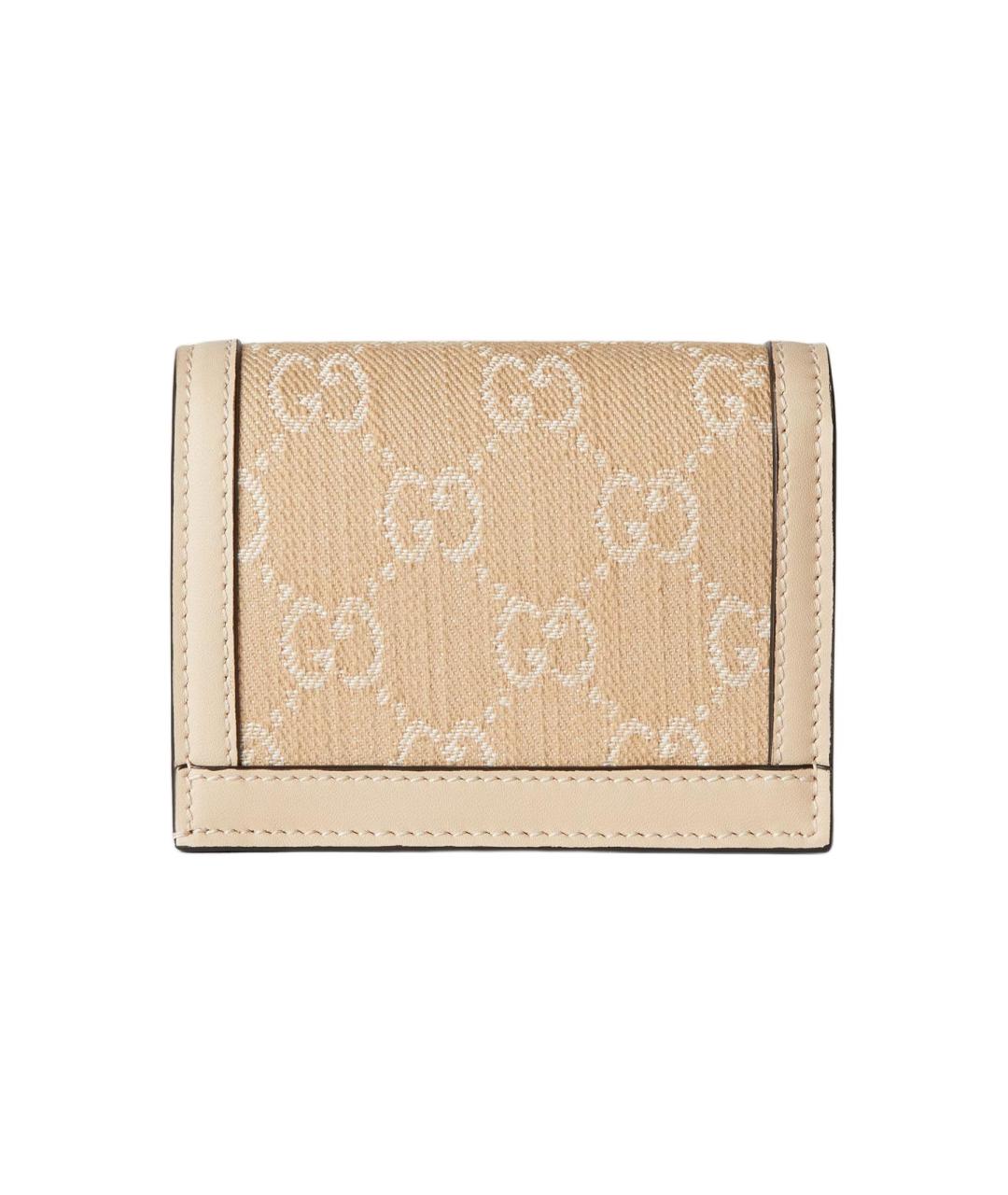 GUCCI Бежевый кошелек, фото 3