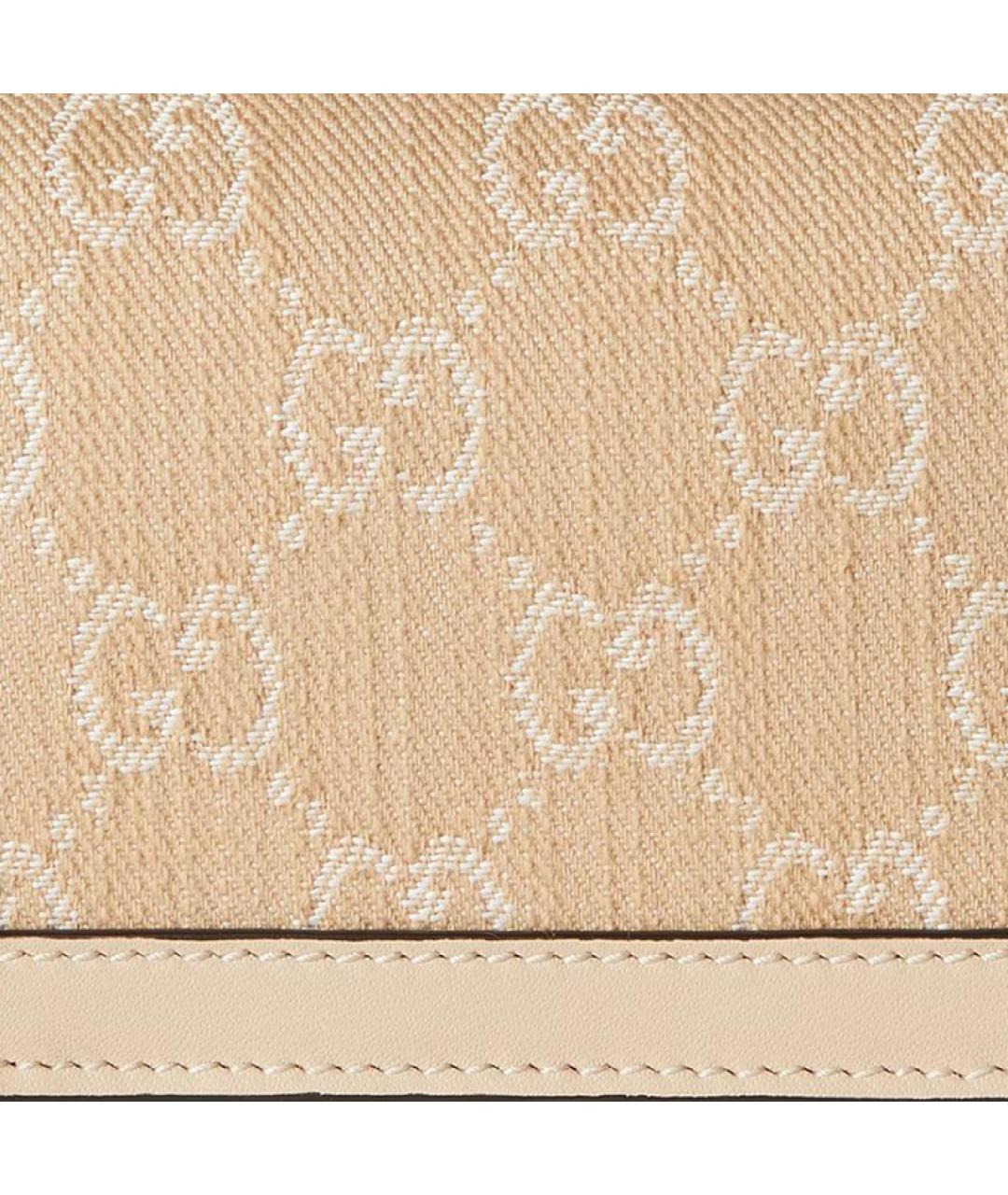 GUCCI Бежевый кошелек, фото 7