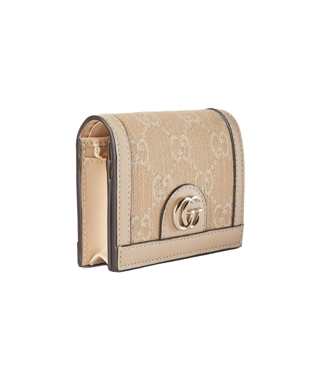 GUCCI Бежевый кошелек, фото 2