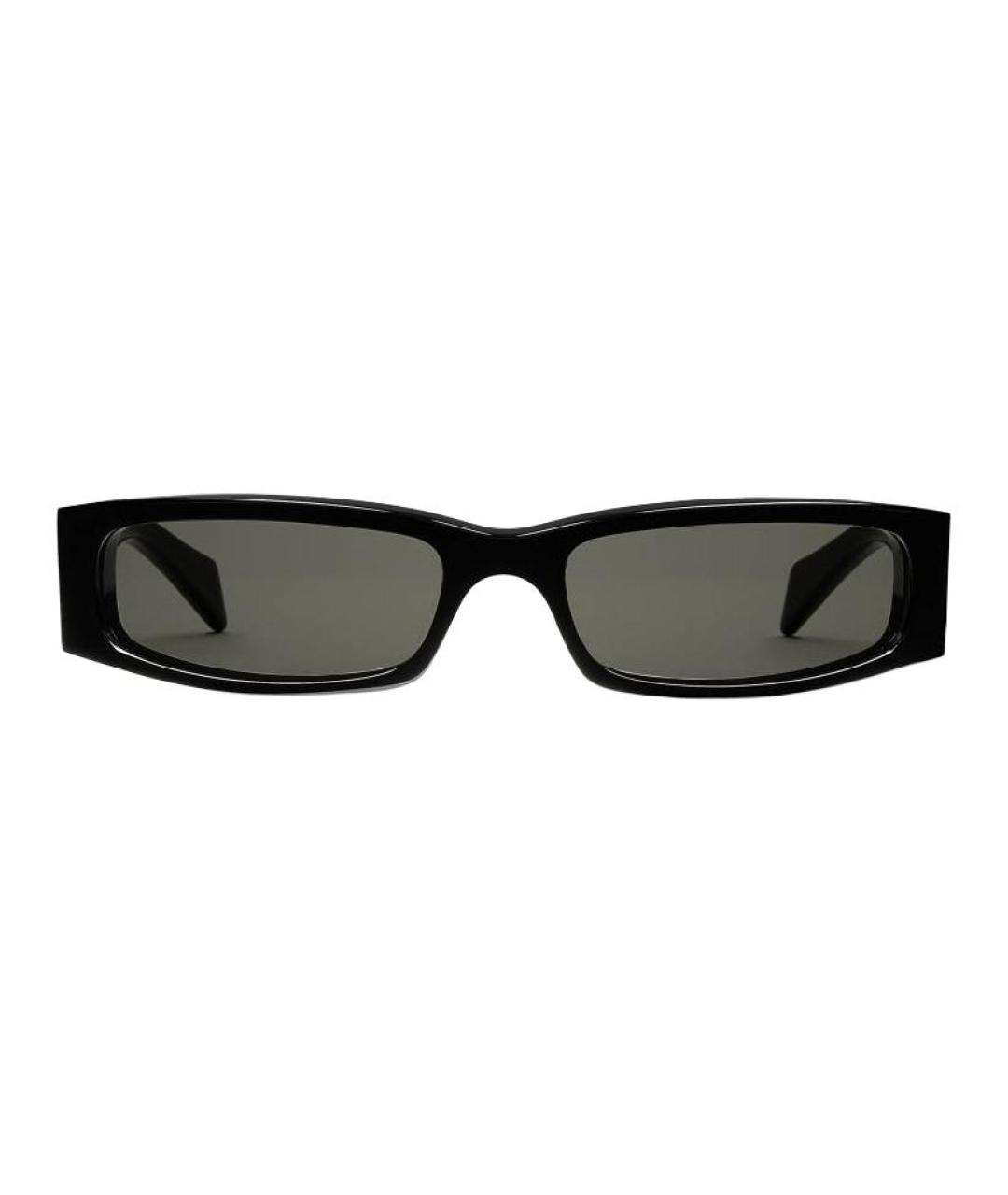 GUCCI Черные пластиковые солнцезащитные очки, фото 2