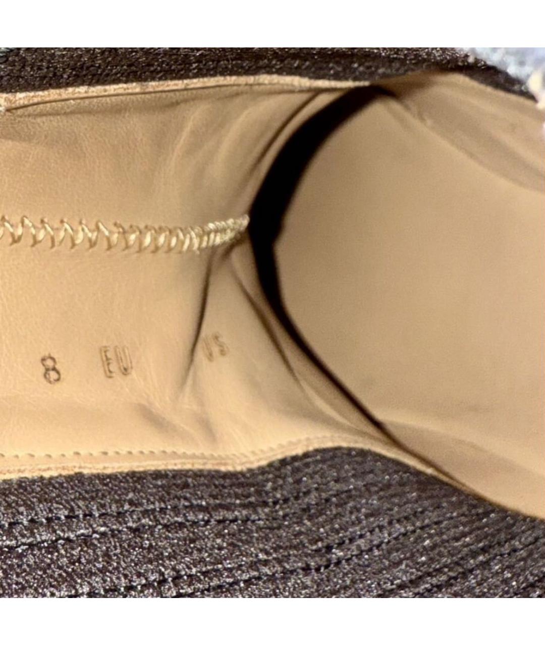 BRIONI Черные кожаные высокие ботинки, фото 6