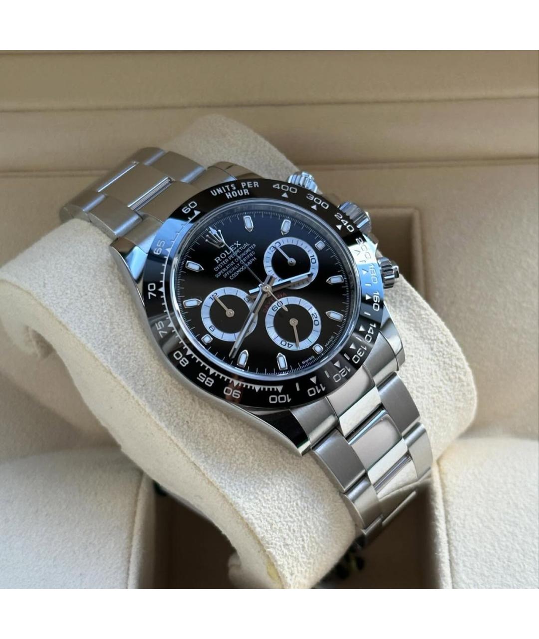 ROLEX Черные часы, фото 3