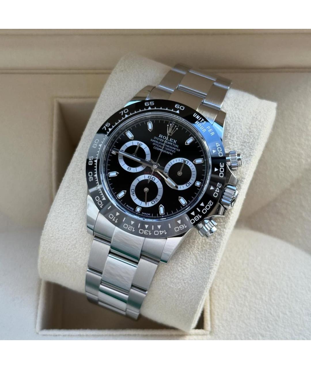 ROLEX Черные часы, фото 2
