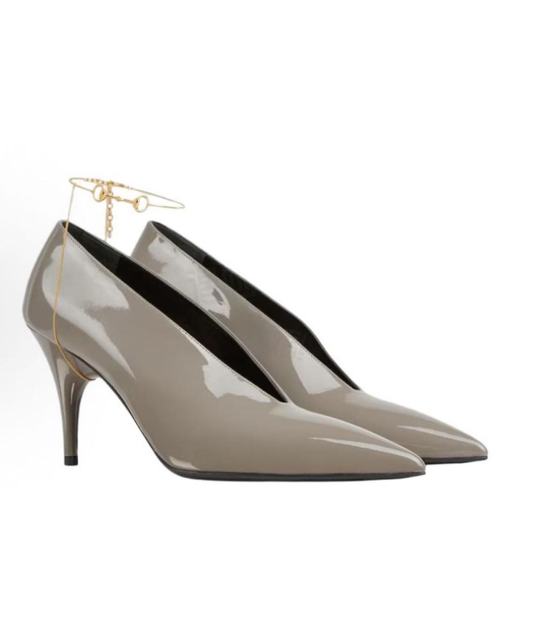 GUCCI Туфли из лакированной кожи, фото 5