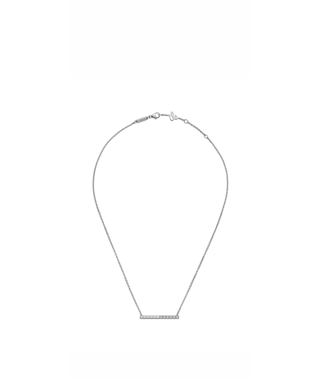 CHOPARD Белое колье из белого золота, фото 4