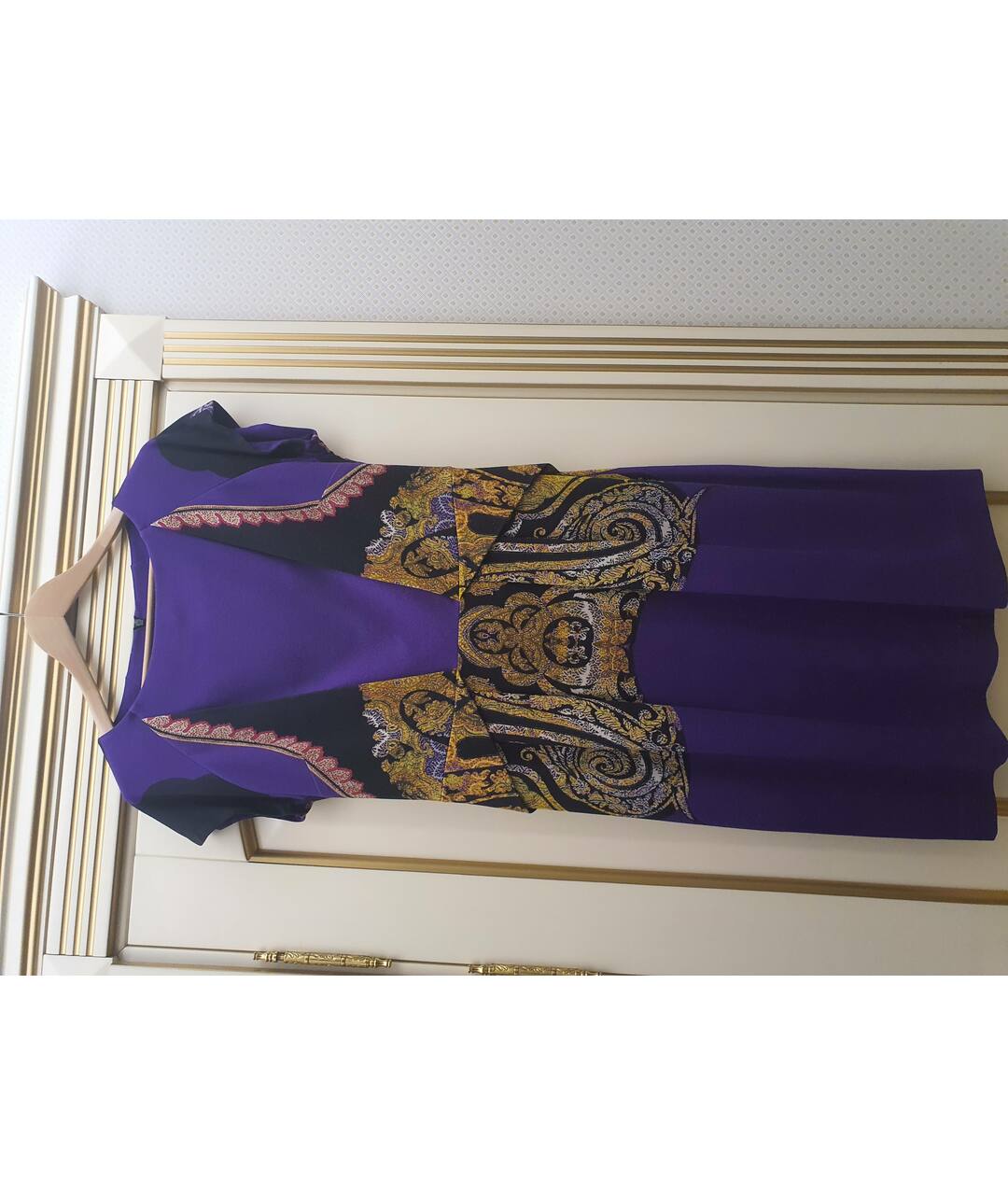 ETRO Фиолетовое коктейльное платье, фото 6