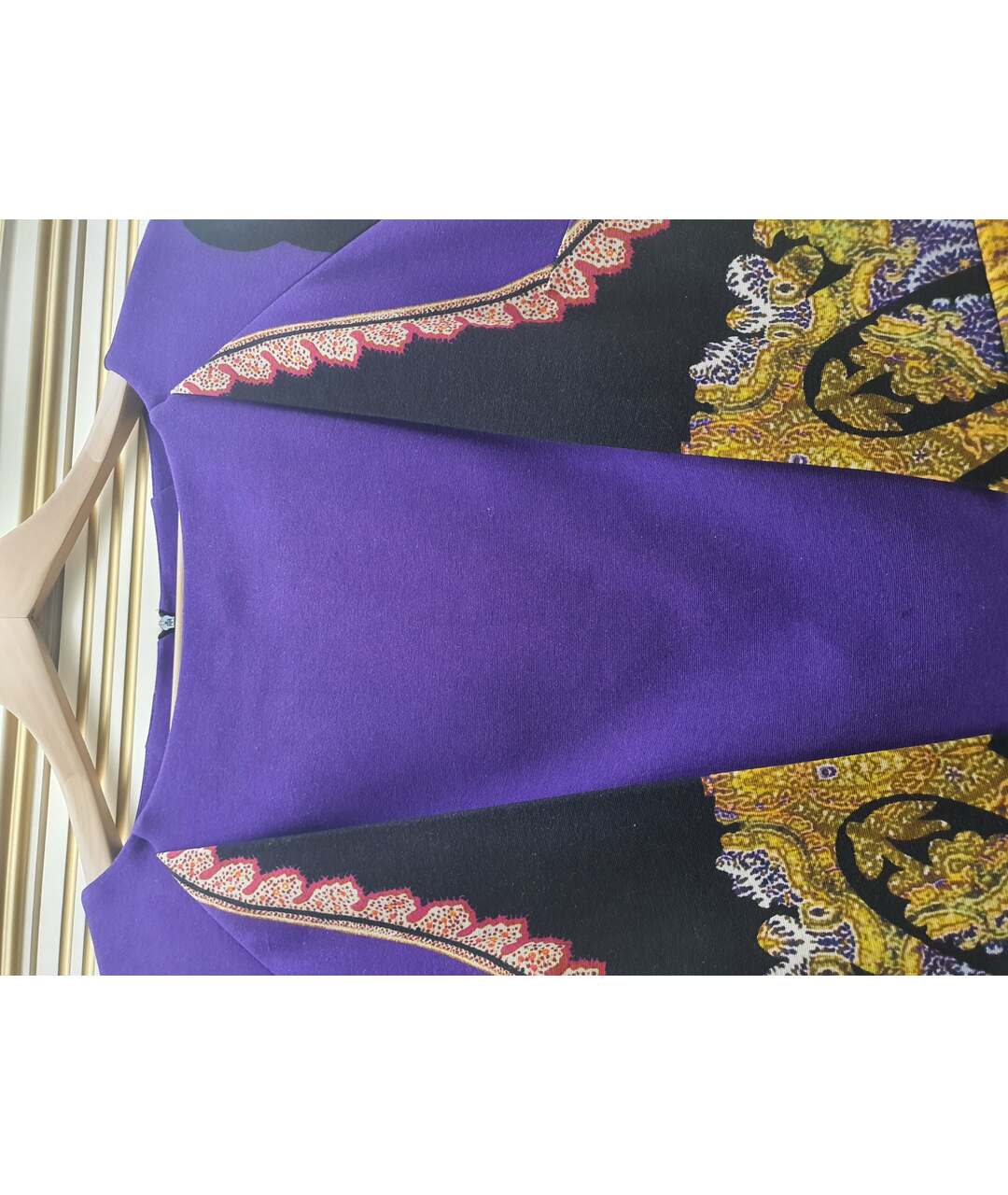 ETRO Фиолетовое коктейльное платье, фото 4