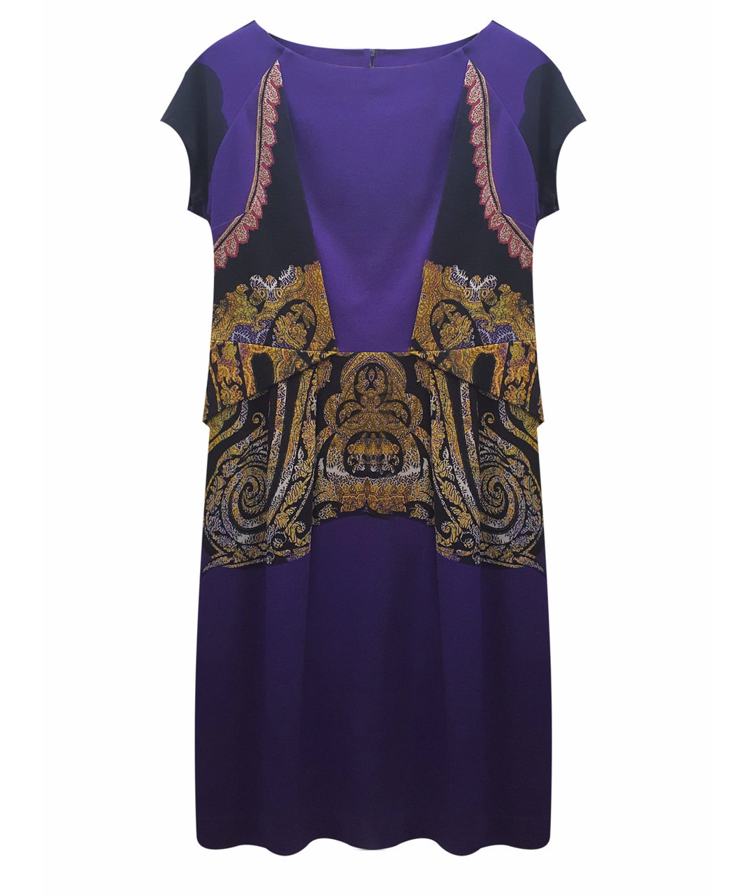 ETRO Фиолетовое коктейльное платье, фото 1
