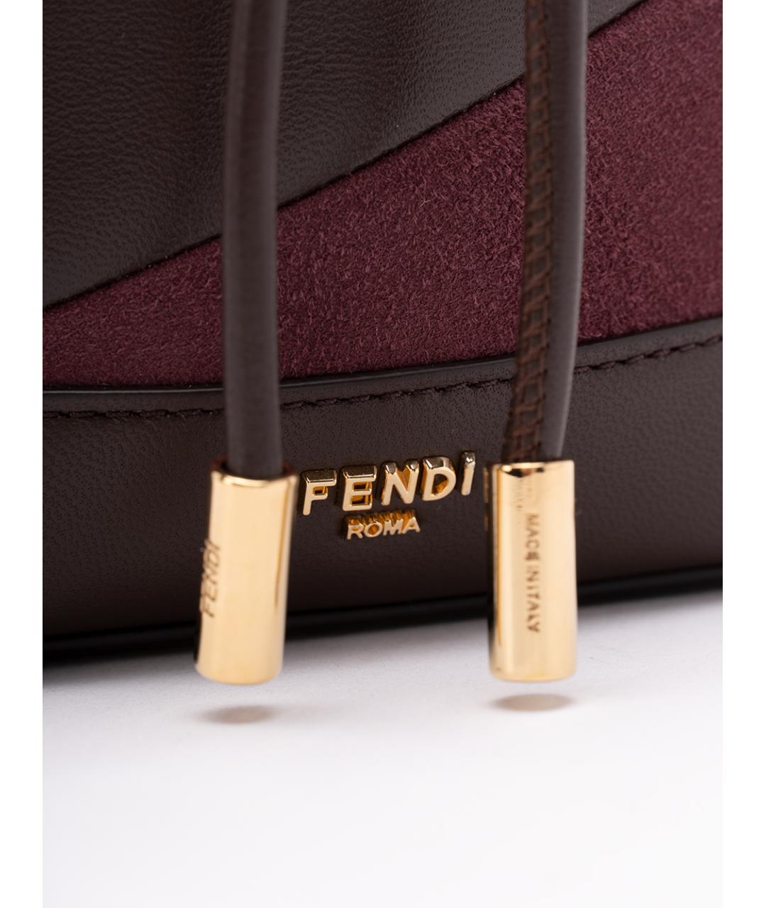 FENDI Мульти кожаная сумка с короткими ручками, фото 4