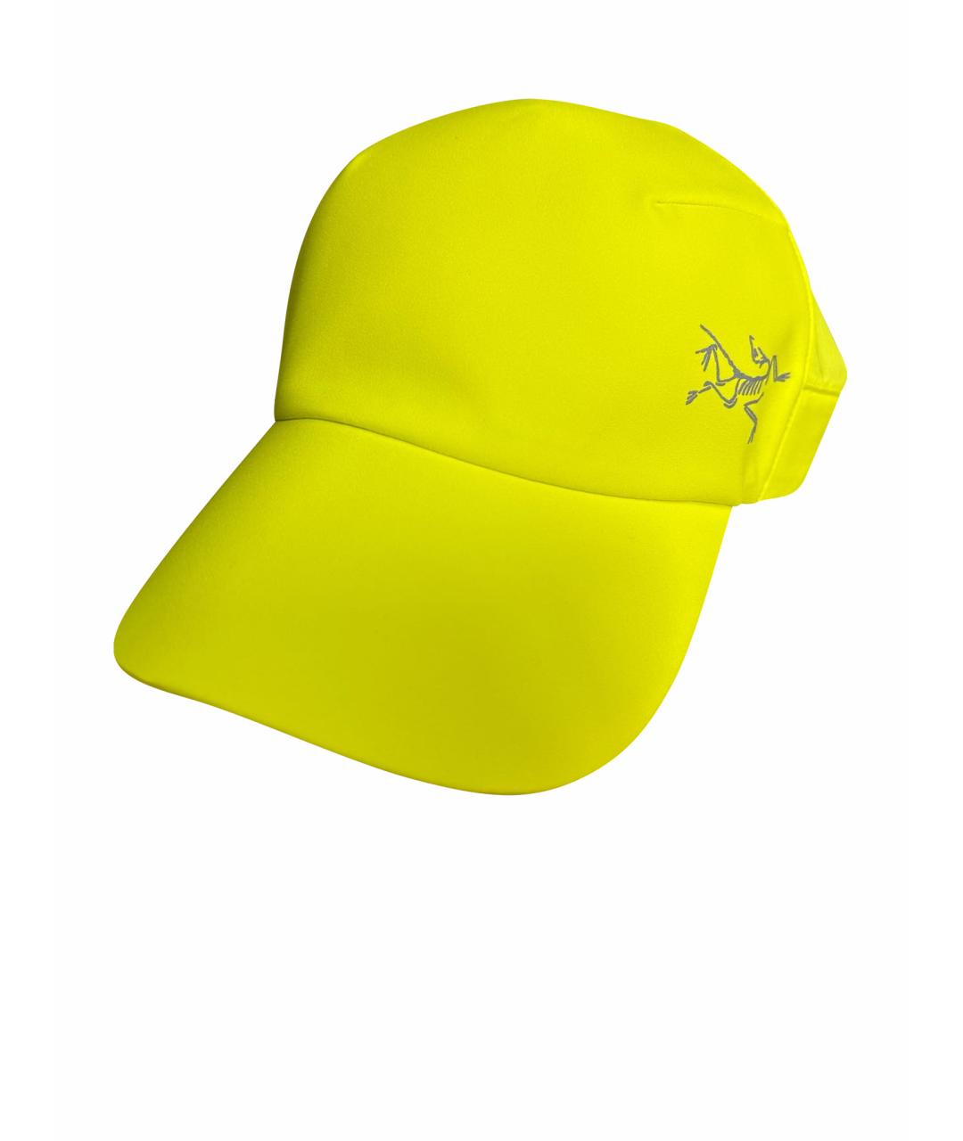 ARCTERYX Желтая синтетическая кепка/бейсболка, фото 1