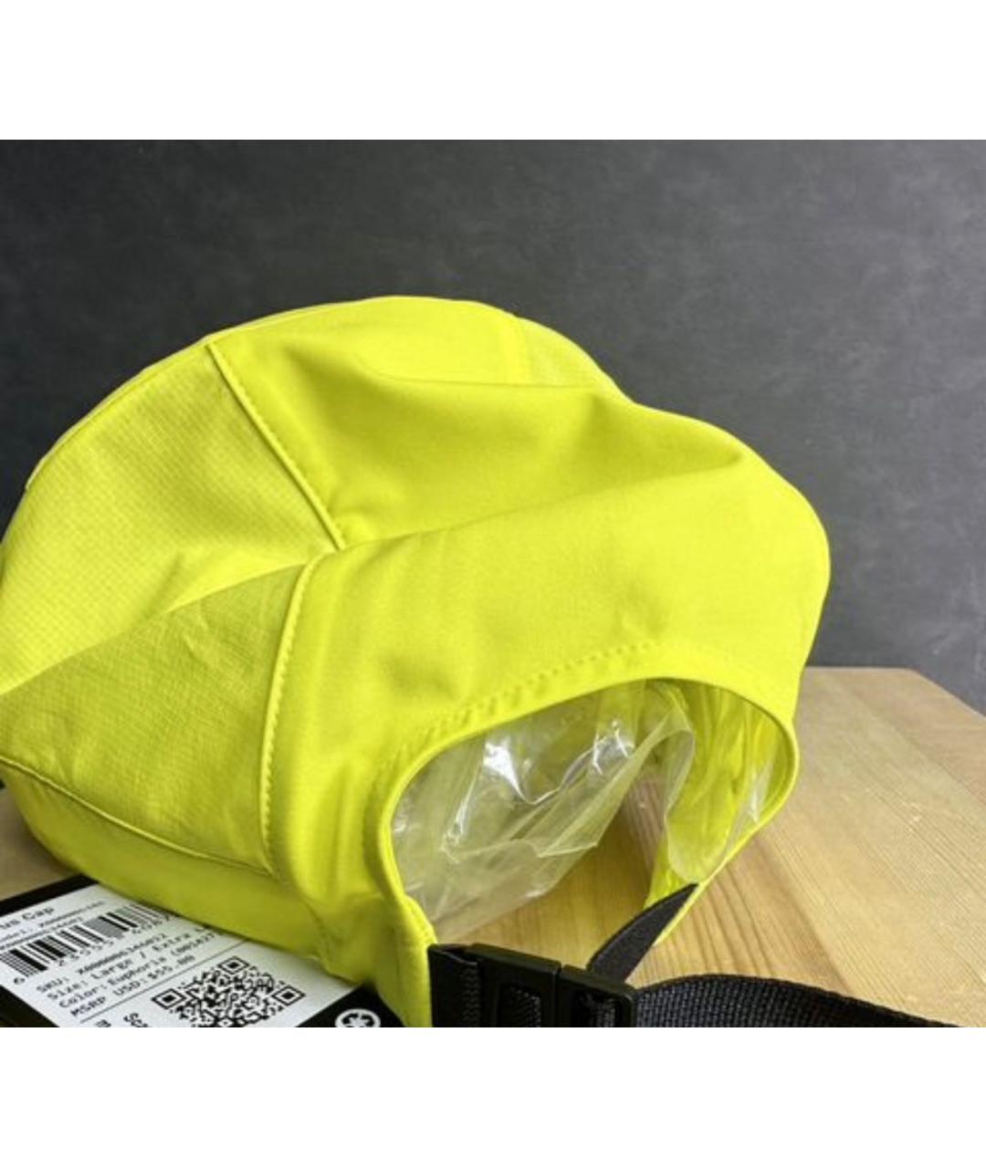 ARCTERYX Желтая синтетическая кепка/бейсболка, фото 2