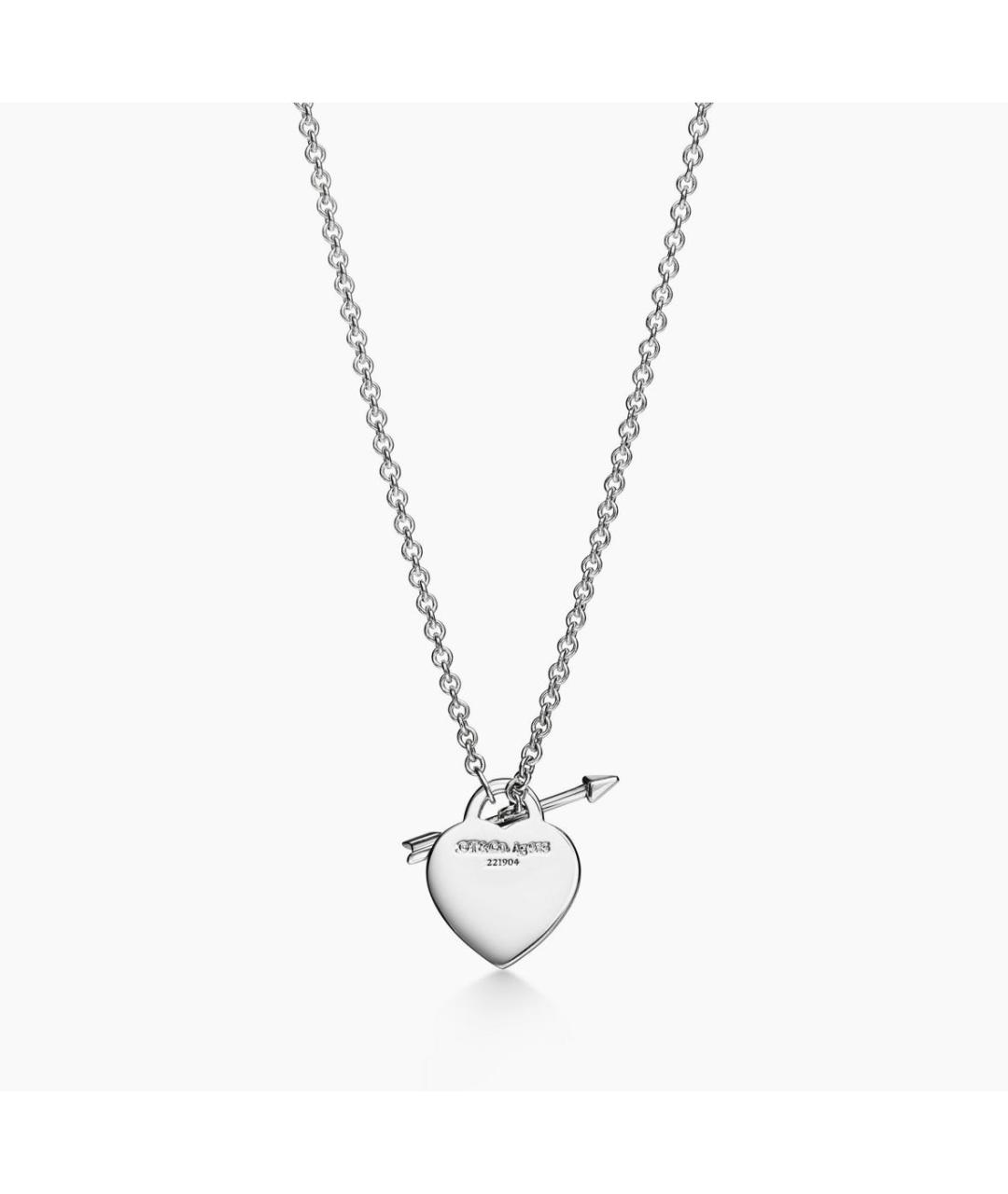 TIFFANY&CO Серебрянный серебряный кулон, фото 3