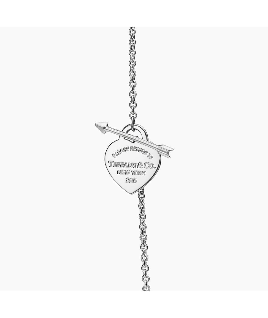 TIFFANY&CO Серебрянный серебряный кулон, фото 4