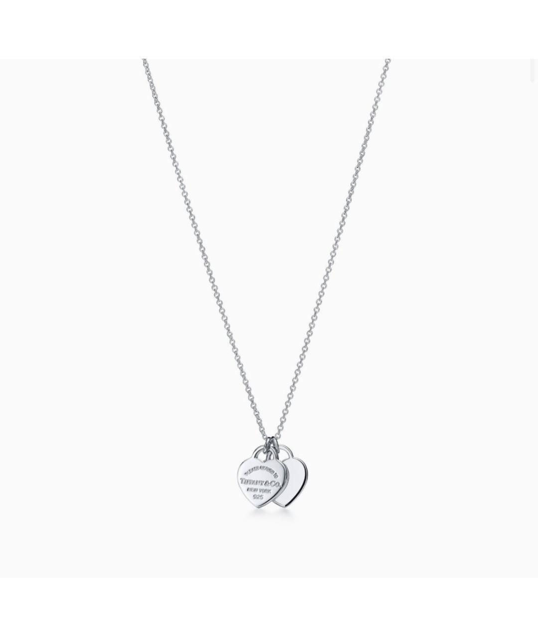 TIFFANY&CO Серебрянный серебряный кулон, фото 3