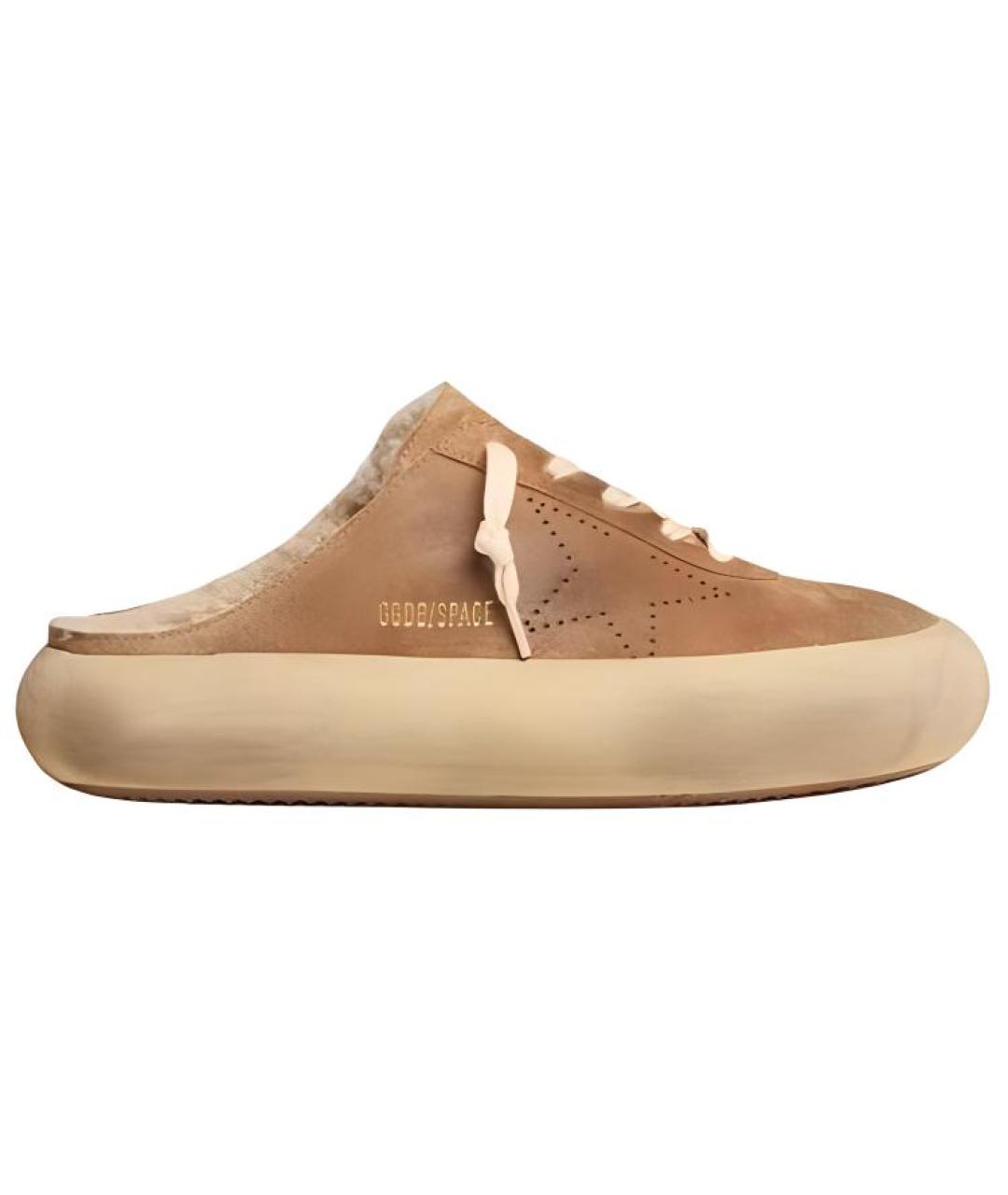 GOLDEN GOOSE DELUXE BRAND Коричневые слипоны, фото 2
