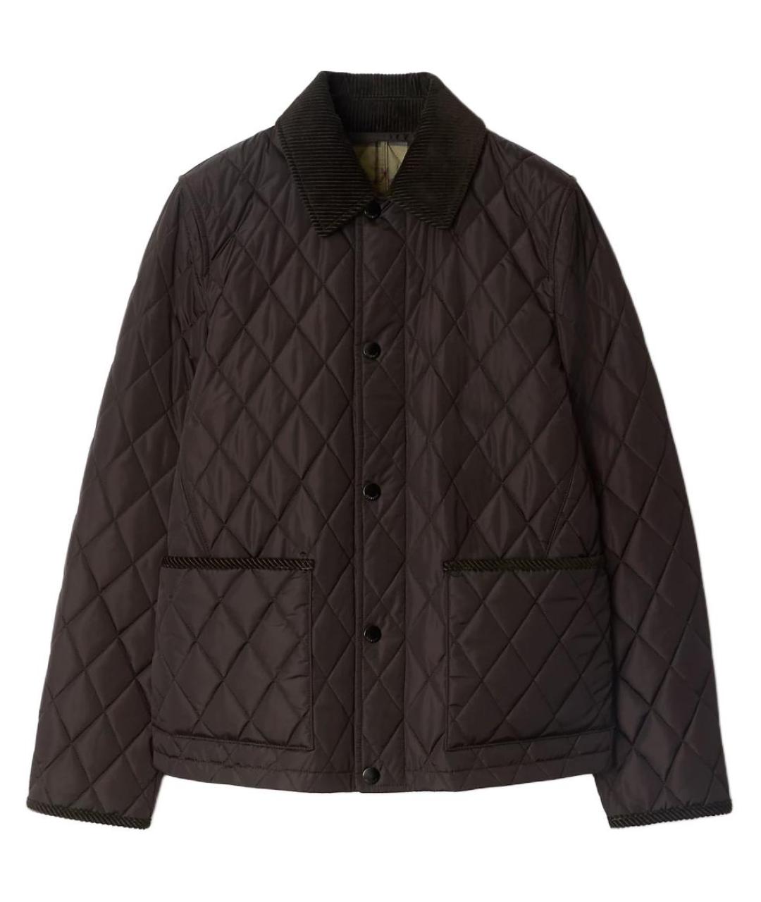 BURBERRY Коричневый пуховик, фото 1
