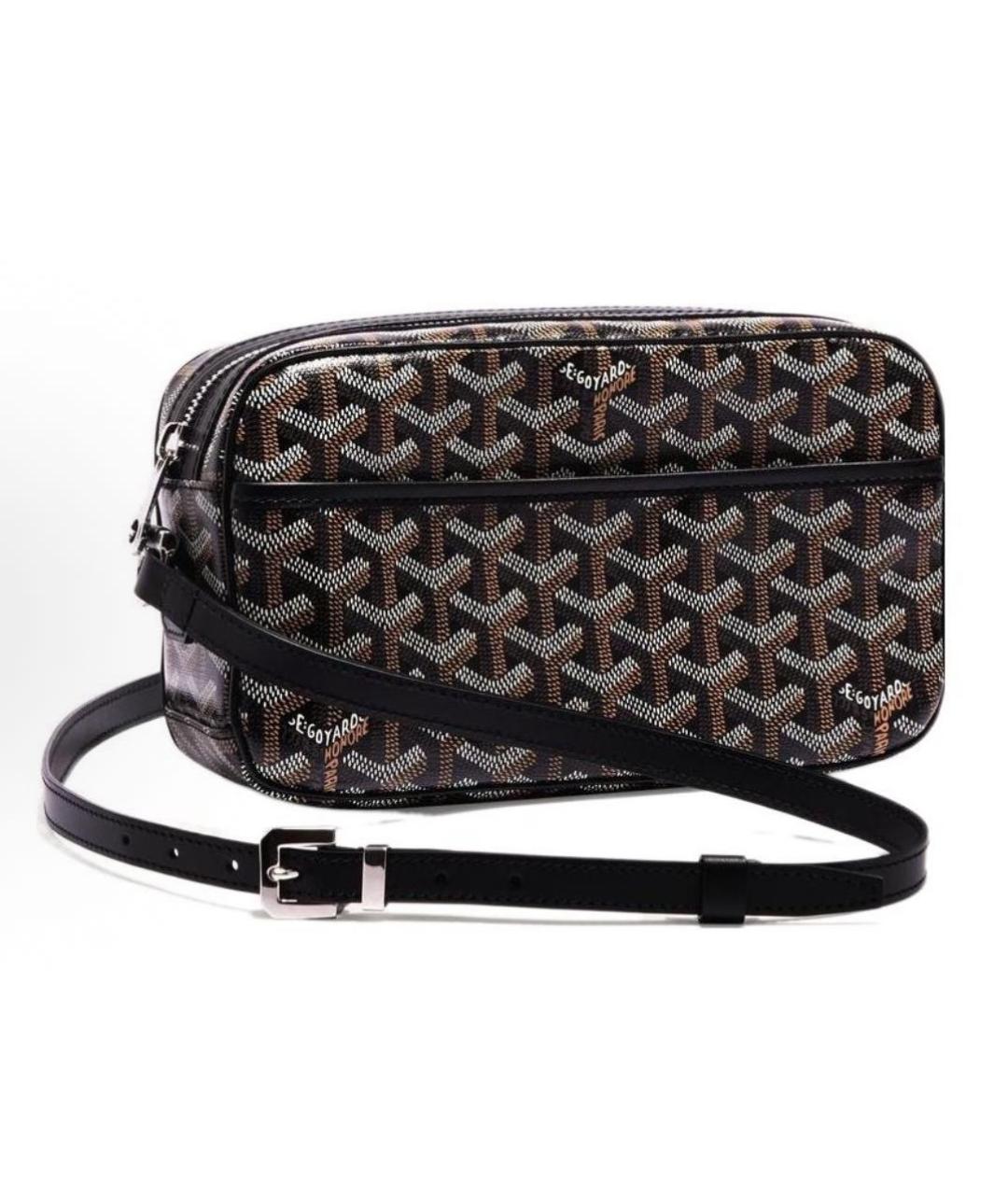 GOYARD Кожаная сумка на плечо, фото 7