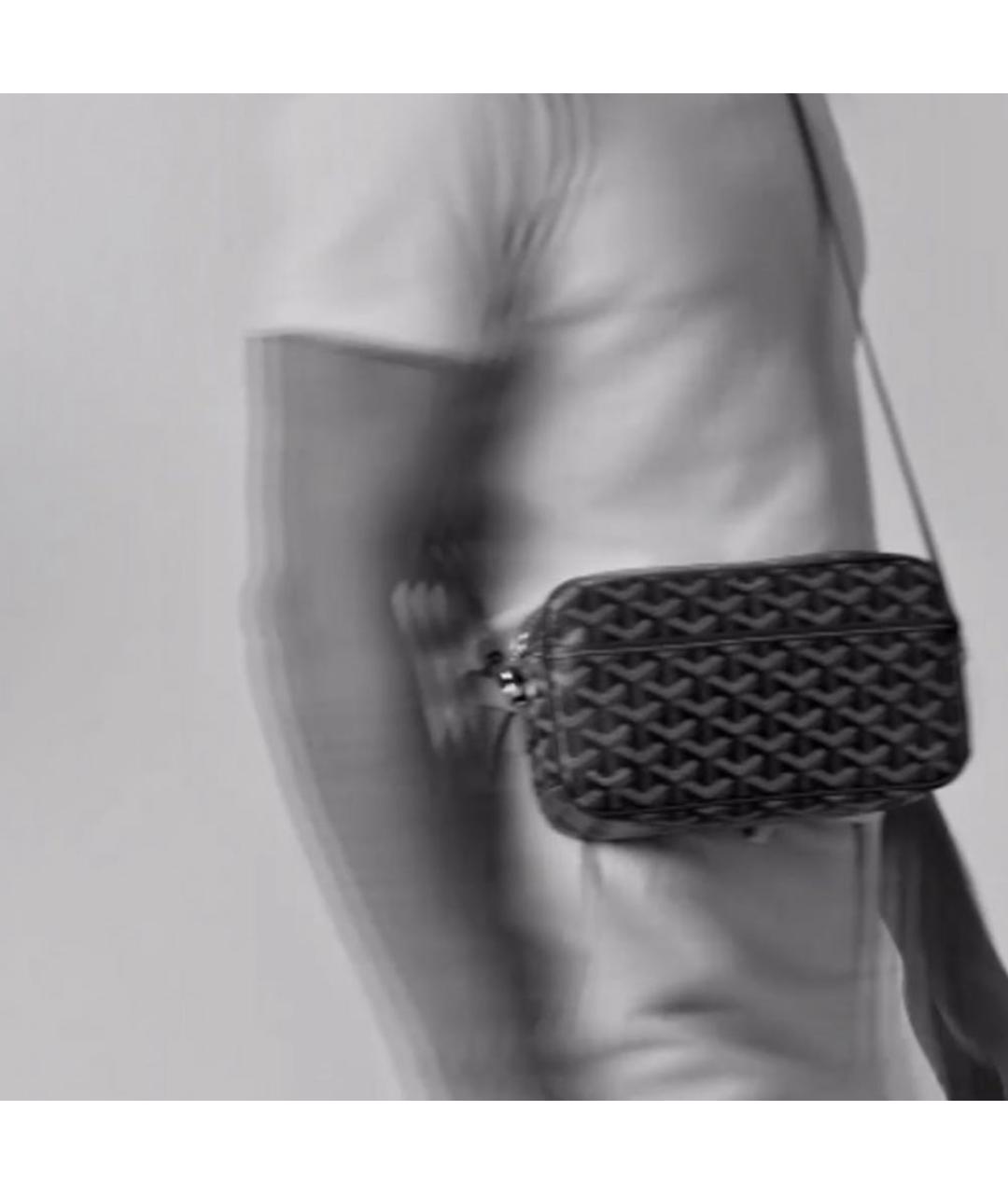 GOYARD Кожаная сумка на плечо, фото 6