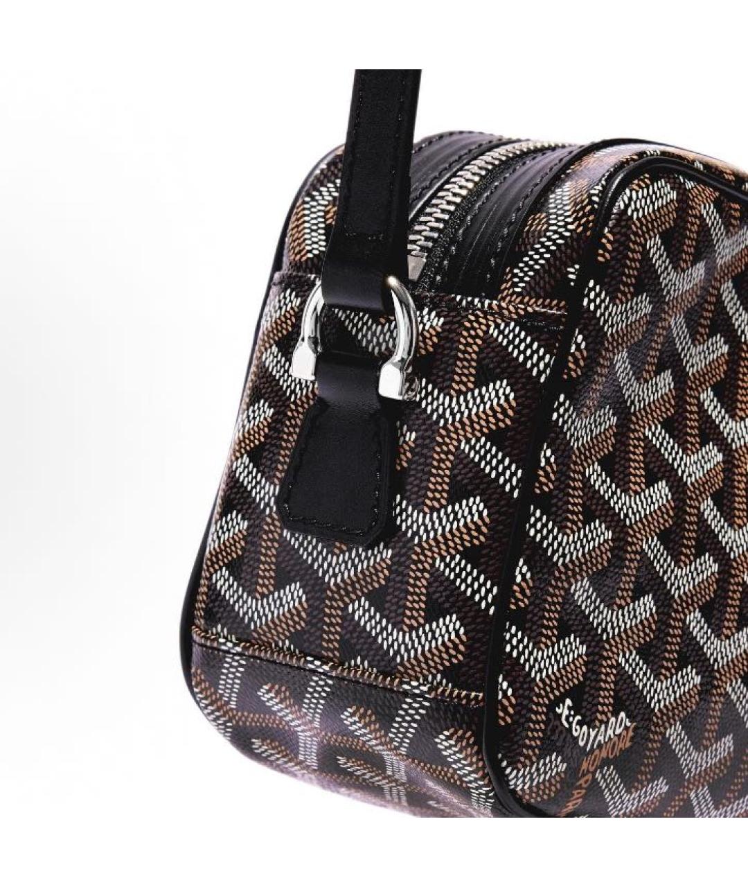 GOYARD Кожаная сумка на плечо, фото 4