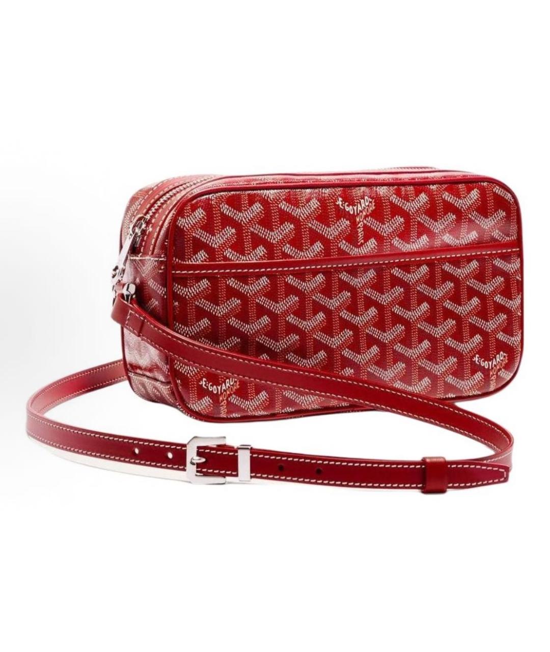 GOYARD Кожаная сумка на плечо, фото 6