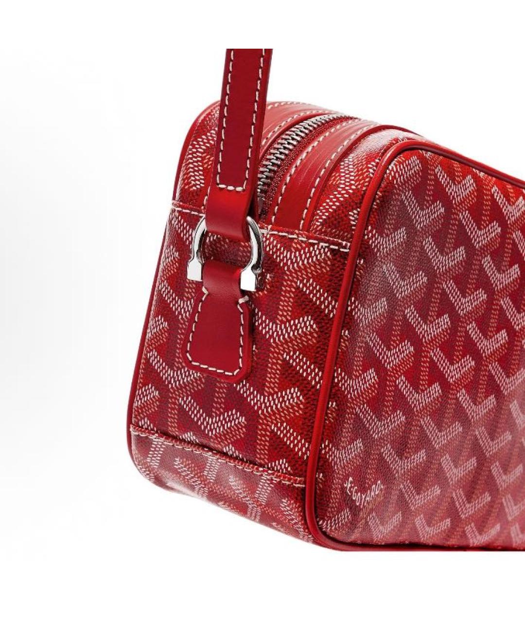 GOYARD Кожаная сумка на плечо, фото 4