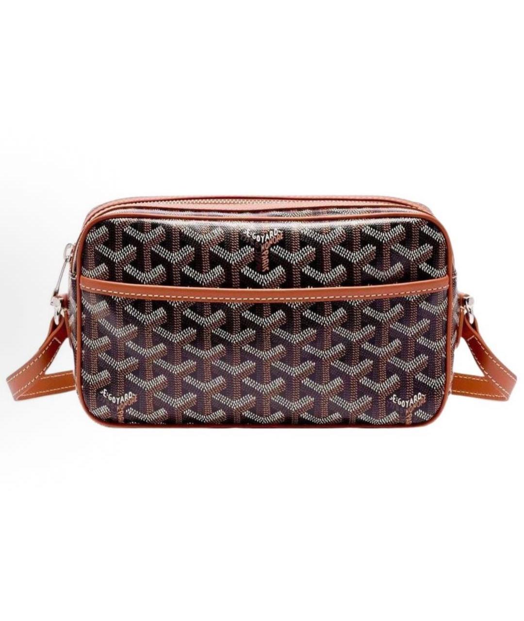 GOYARD Кожаная сумка на плечо, фото 2