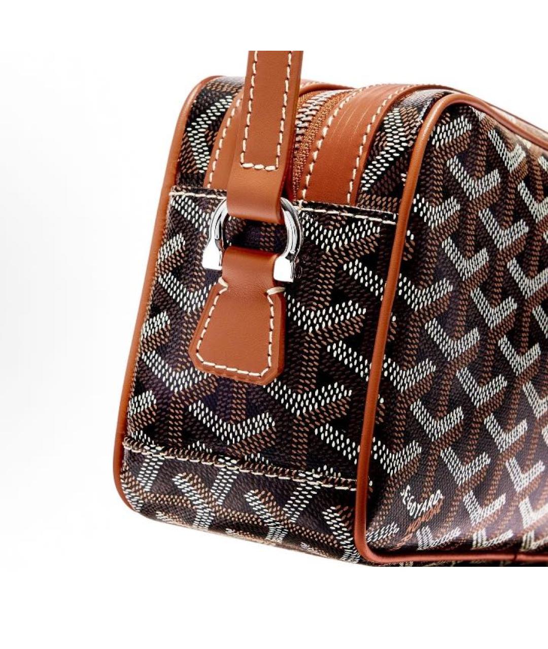 GOYARD Кожаная сумка на плечо, фото 4
