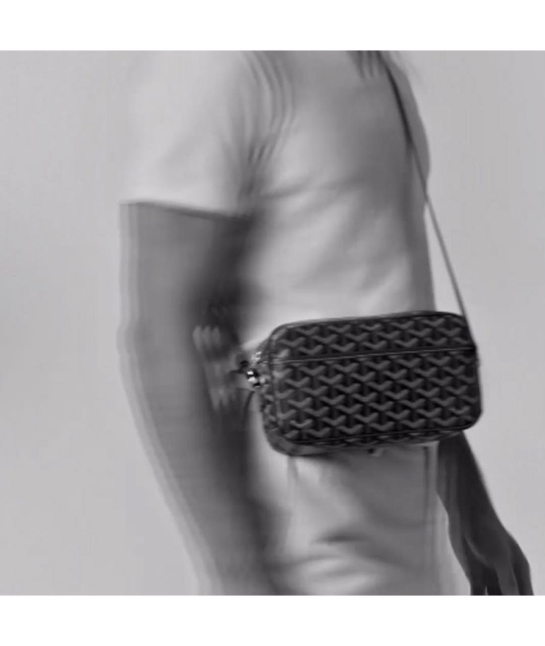 GOYARD Кожаная сумка на плечо, фото 5