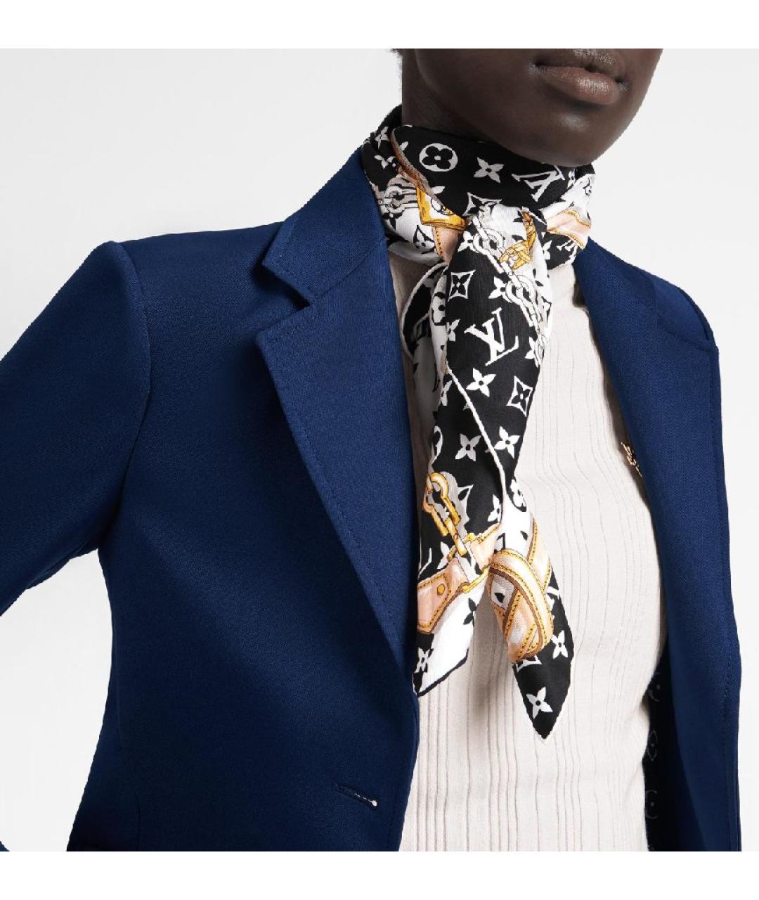 LOUIS VUITTON Шелковый платок, фото 5