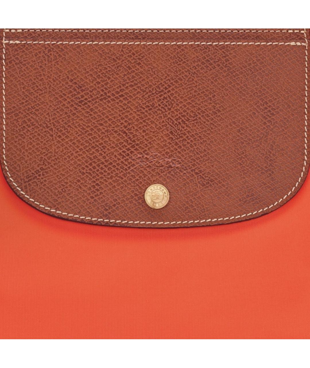 LONGCHAMP Оранжевая сумка тоут, фото 6