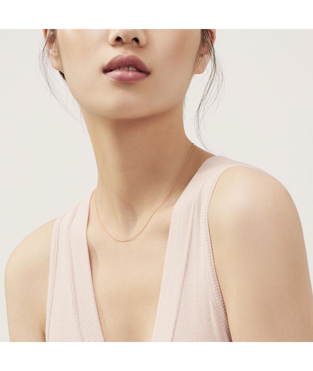TIFFANY&CO Золотая цепочка из розового золота, фото 2