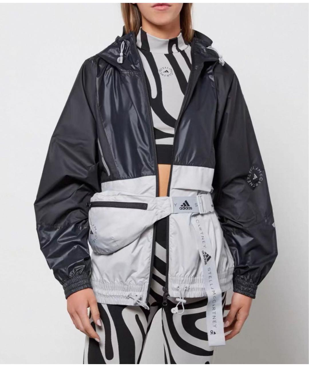 ADIDAS BY STELLA MCCARTNEY Черная куртка, фото 3
