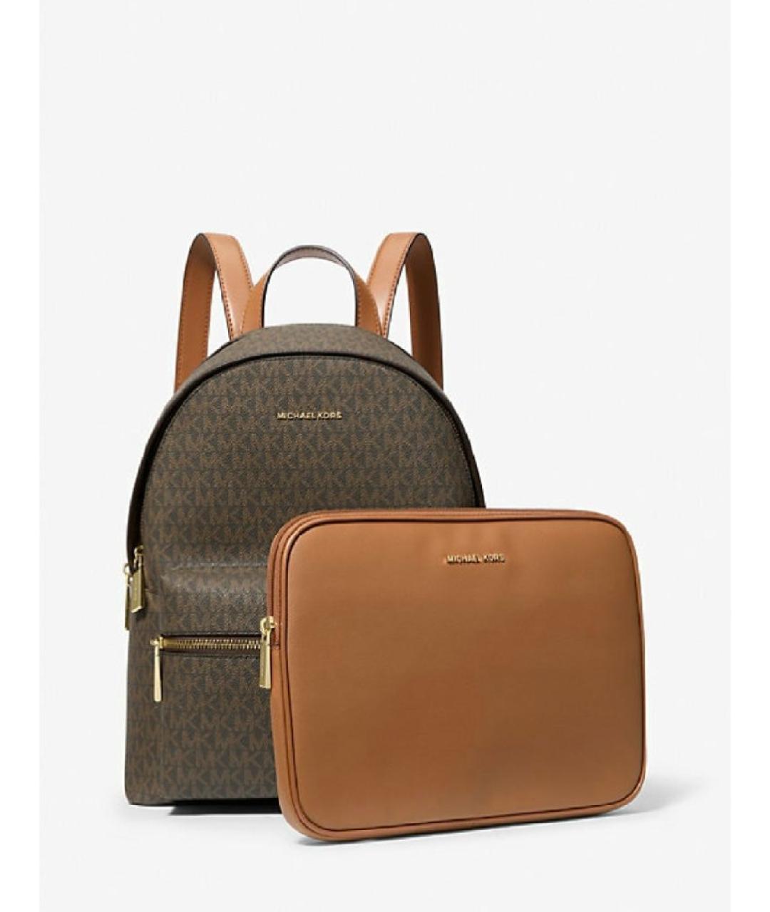 MICHAEL KORS Коричневый рюкзак, фото 5