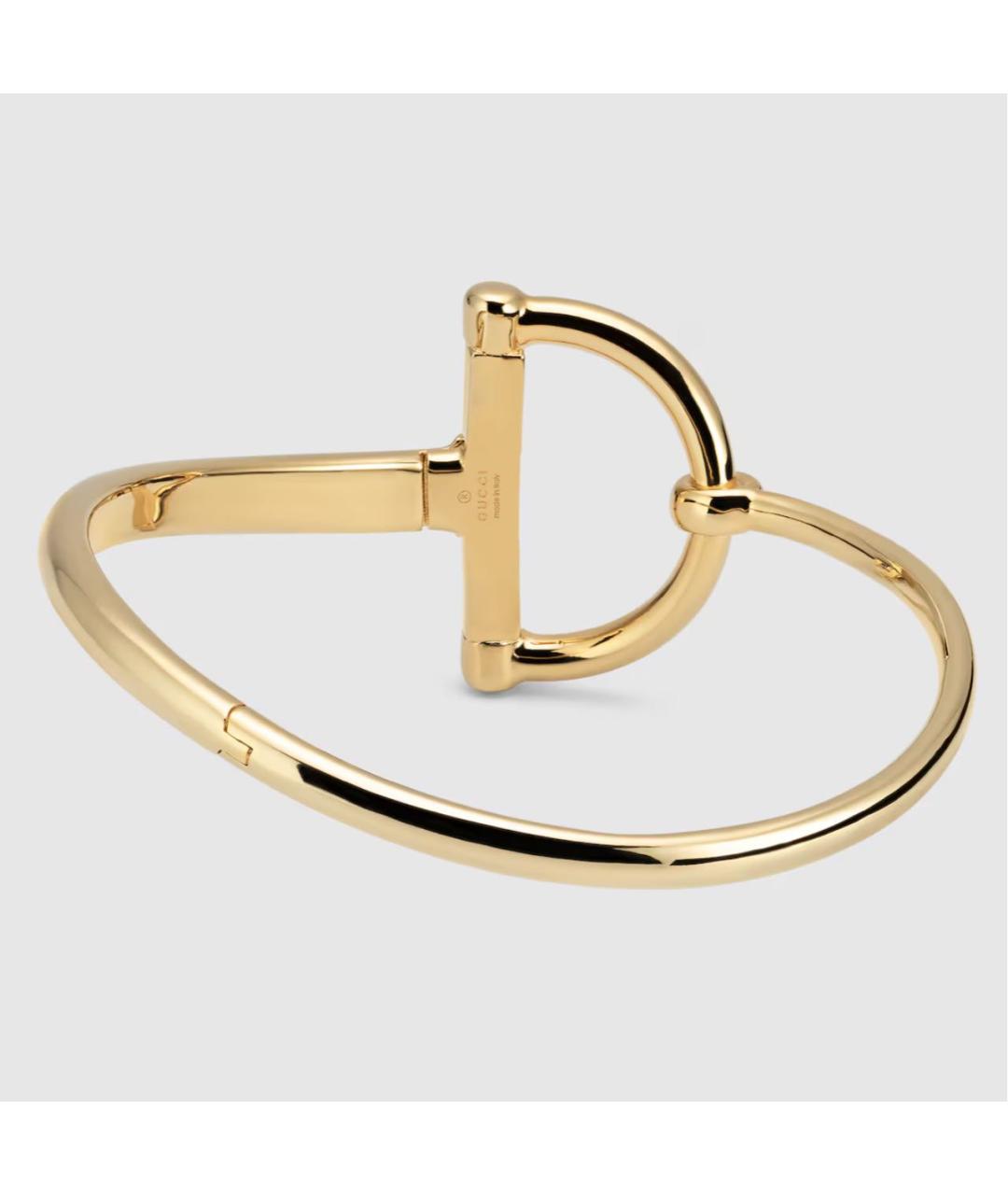 GUCCI Золотое латунное колье, фото 5