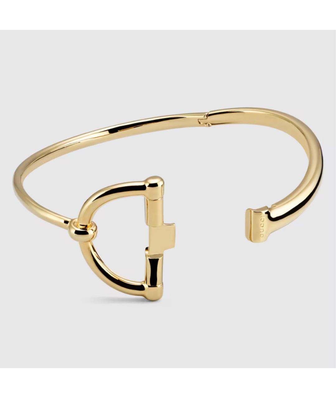 GUCCI Золотое латунное колье, фото 2