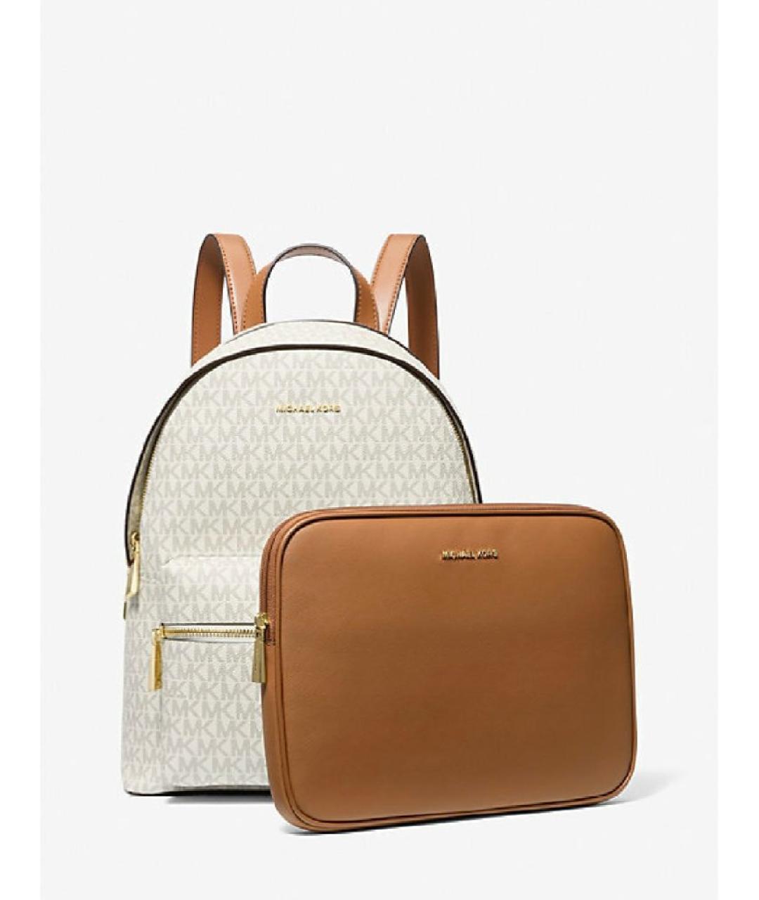 MICHAEL KORS Бежевый рюкзак, фото 6
