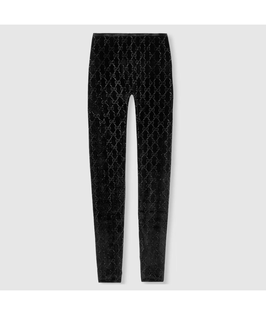GUCCI Черные леггинсы и велосипедки, фото 7
